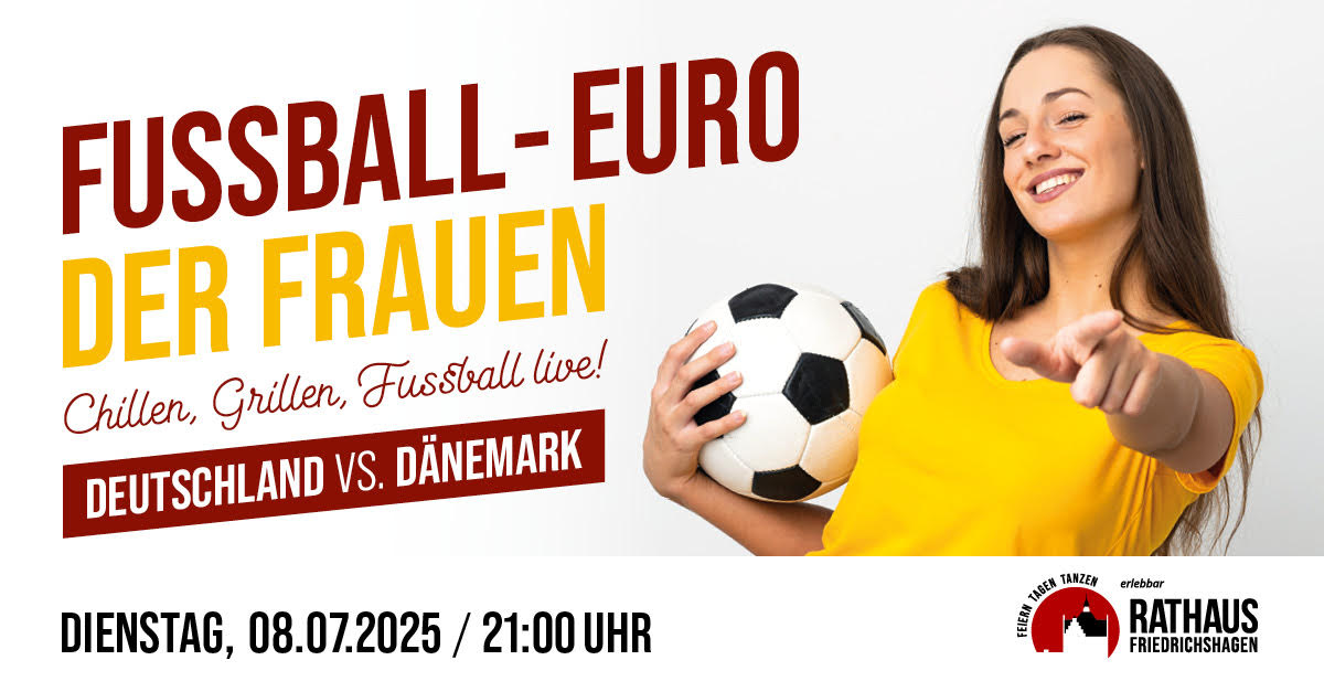 Fussball-Euro der Frauen Deutschland vs. Dänemark